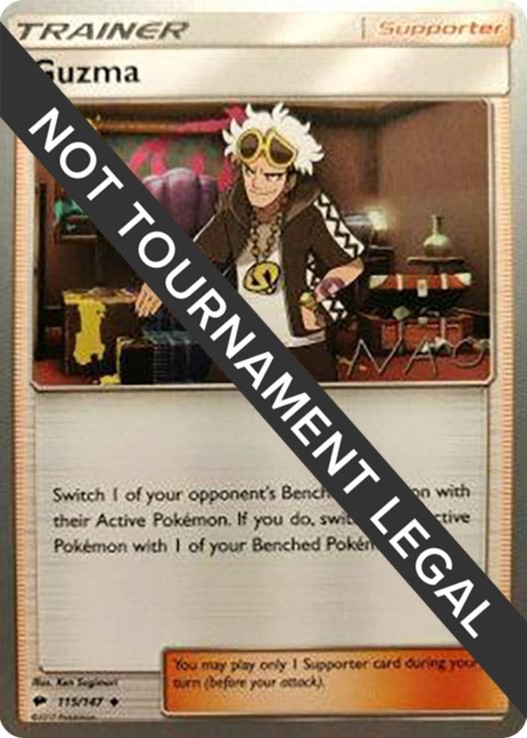Image for Guzma - 2018 (Naohito Inoue) (115/147) (WCD) - Pokemon