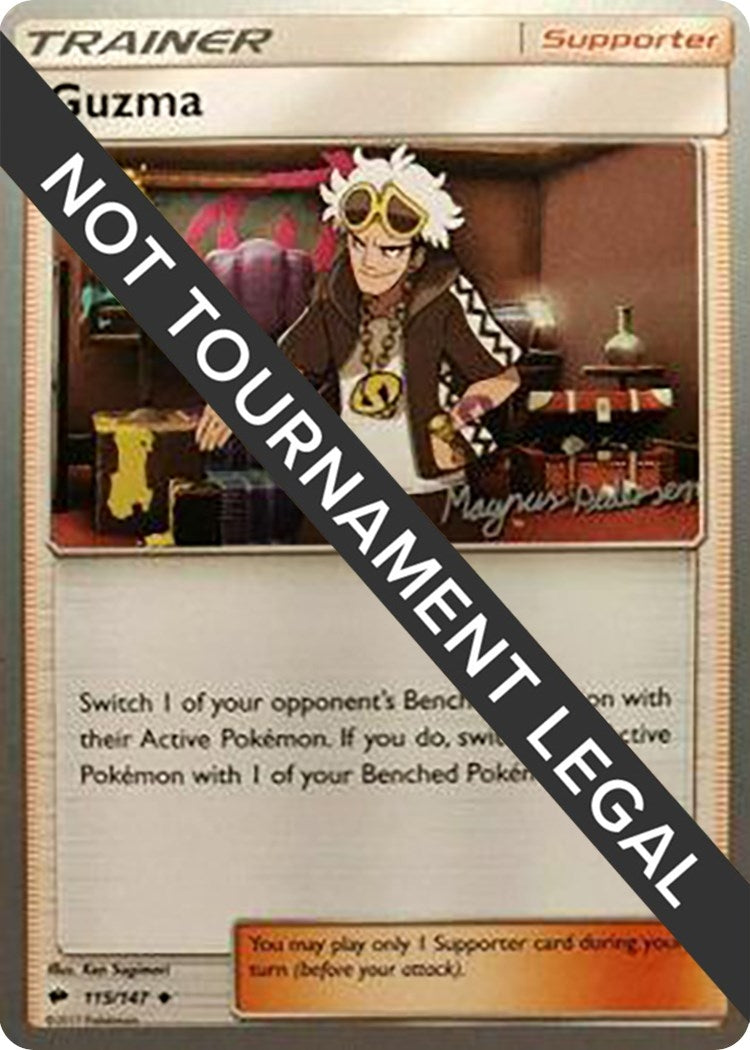 Image for Guzma - 2018 (Magnus Pedersen) (115/147) (WCD) - Pokemon
