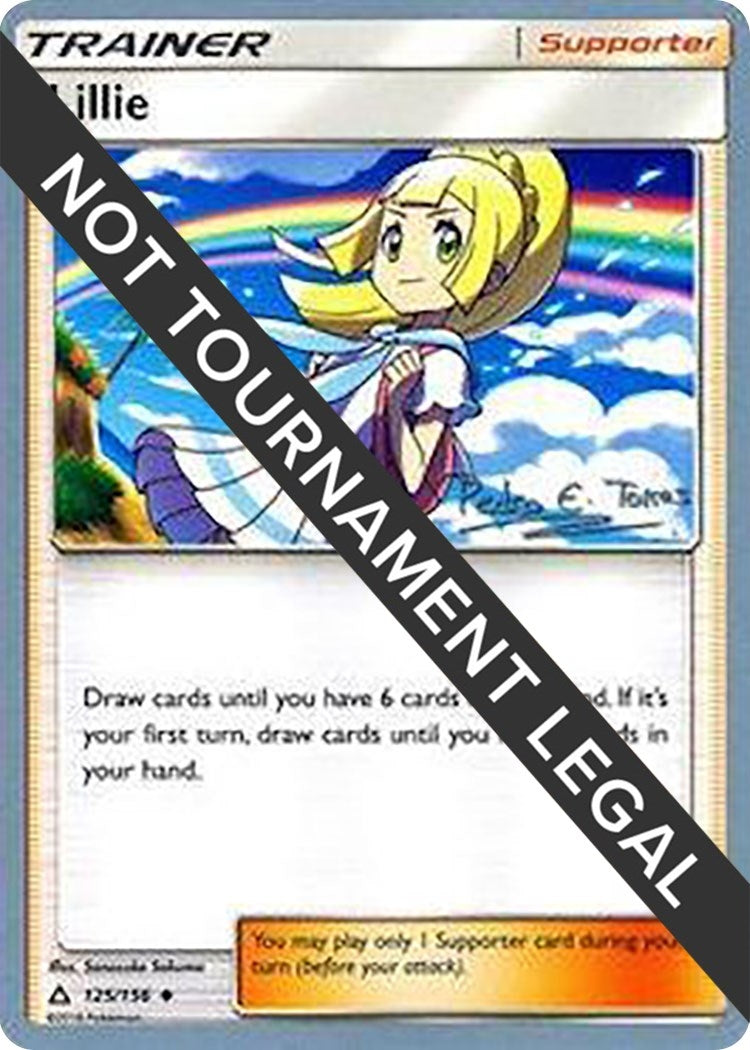 Image for Lillie - 2018 (Pedro Eugenio Torres) (125/156) (WCD) - Pokemon
