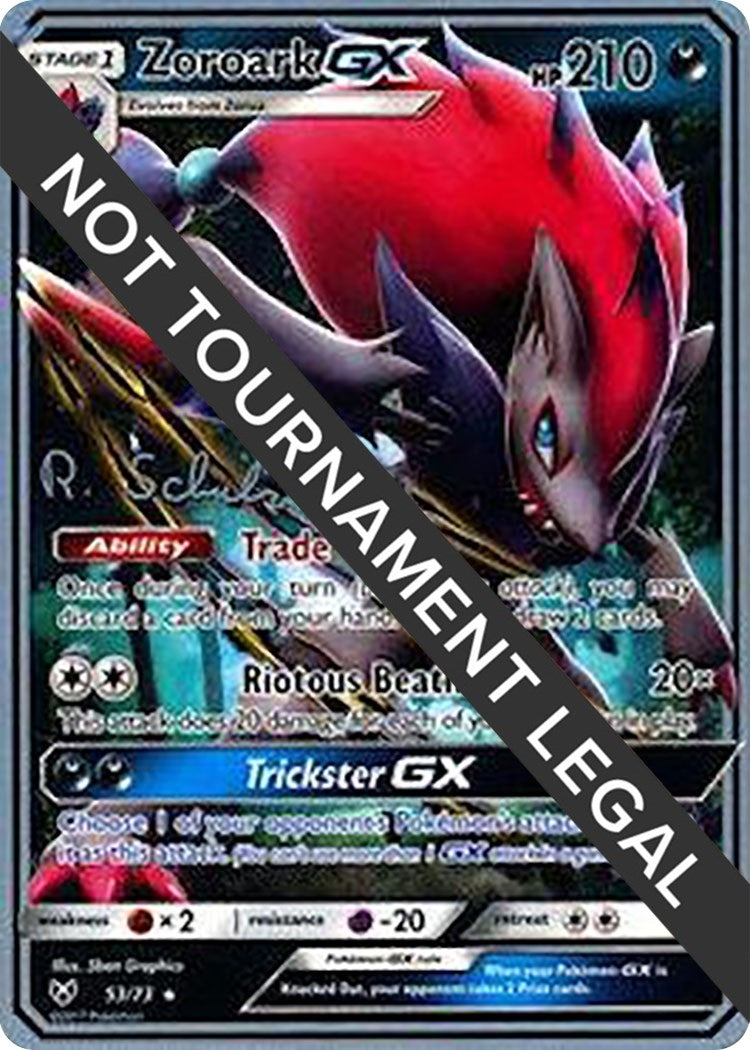 Image for Zoroark GX - 2018 (Robin Schulz) (53/73) (WCD) - Pokemon