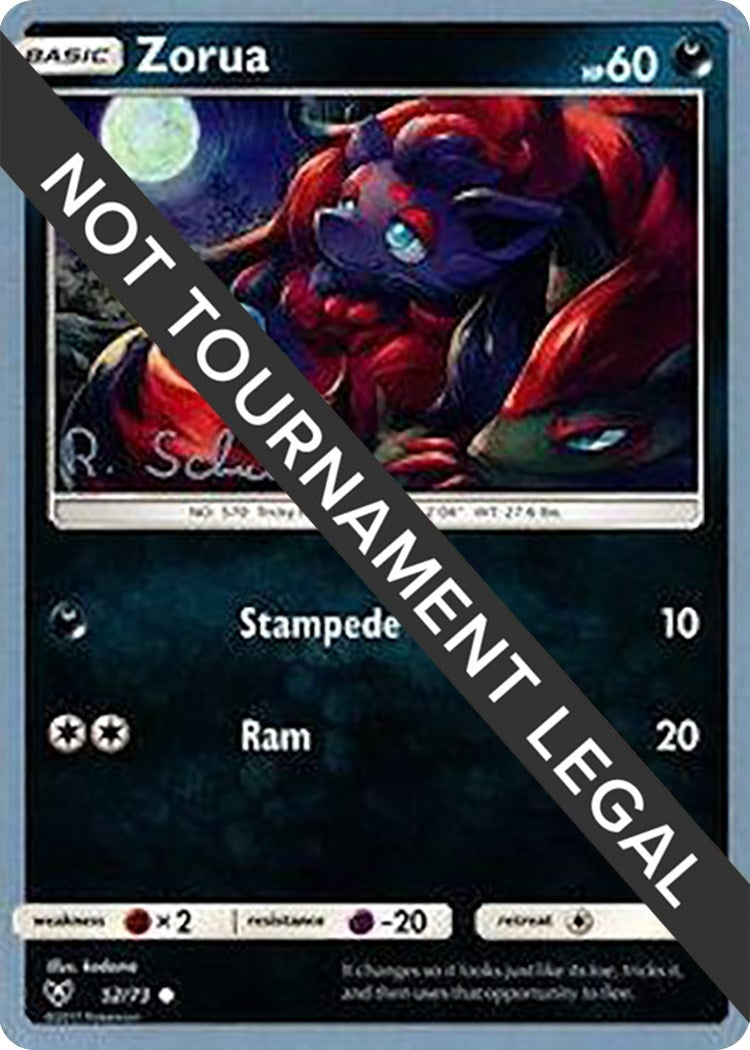 Image for Zorua - 2018 (Robin Schulz) (52/73) (WCD) - Pokemon