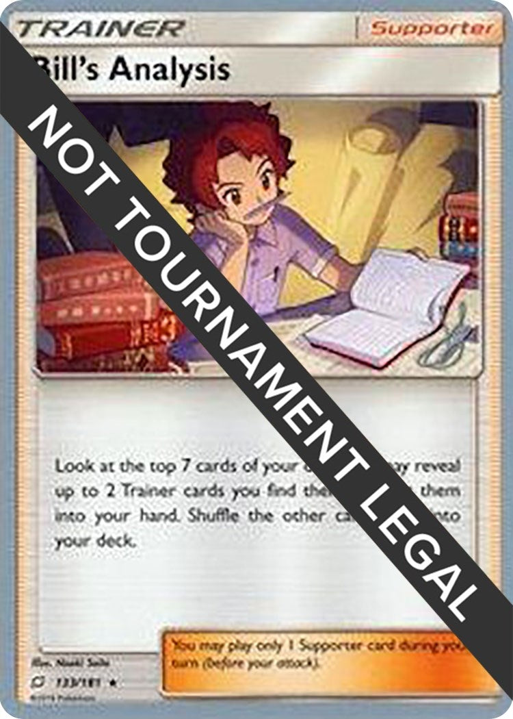 Image for Bill's Analysis - 2019 (Henry Brand) (133/181) (WCD) - Pokemon