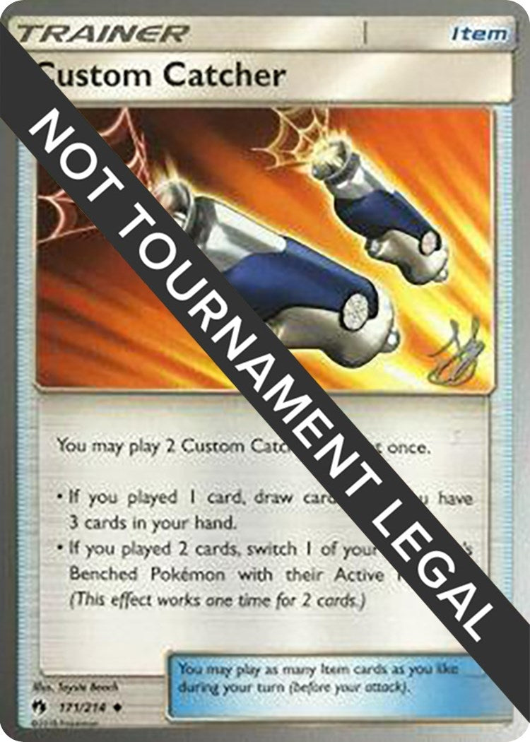 Image for Custom Catcher - 2019 (Henry Brand) (171/214) (WCD) - Pokemon