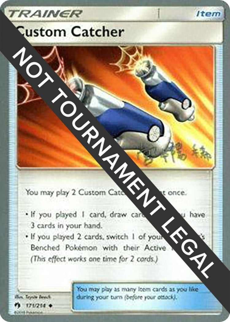 Image for Custom Catcher - 2019 (Haruki Miyamoto) (171/214) (WCD) - Pokemon