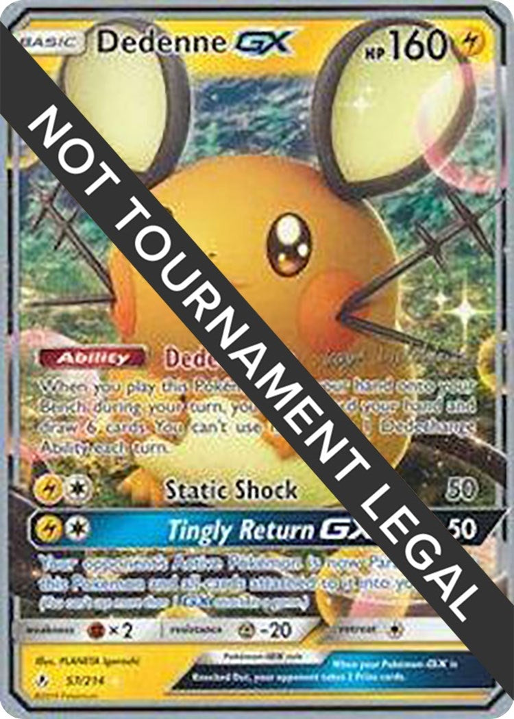 Image for Dedenne GX - 2019 (Kaya Lichtleitner) (57/214) (WCD) - Pokemon