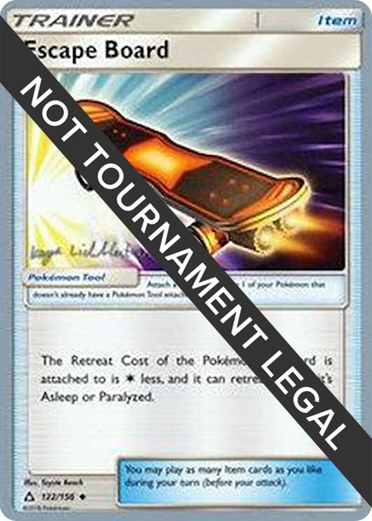 Image for Escape Board - 2019 (Kaya Lichtleitner) (122/156) (WCD) - Pokemon