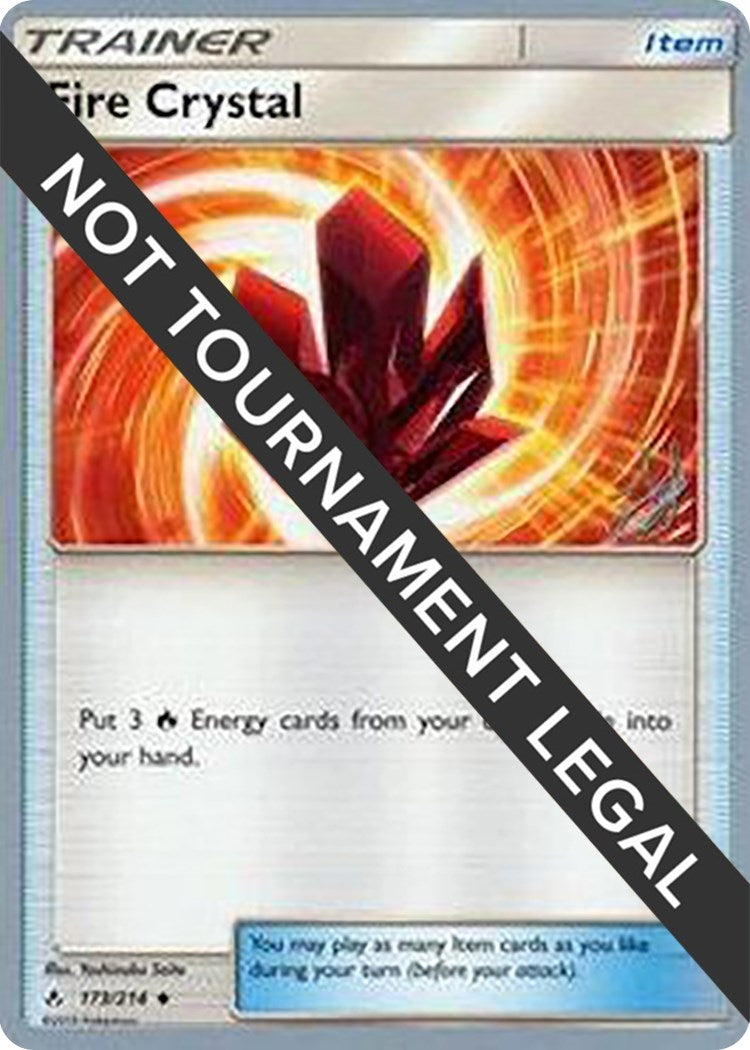 Image for Fire Crystal - 2019 (Henry Brand) (173/214) (WCD) - Pokemon