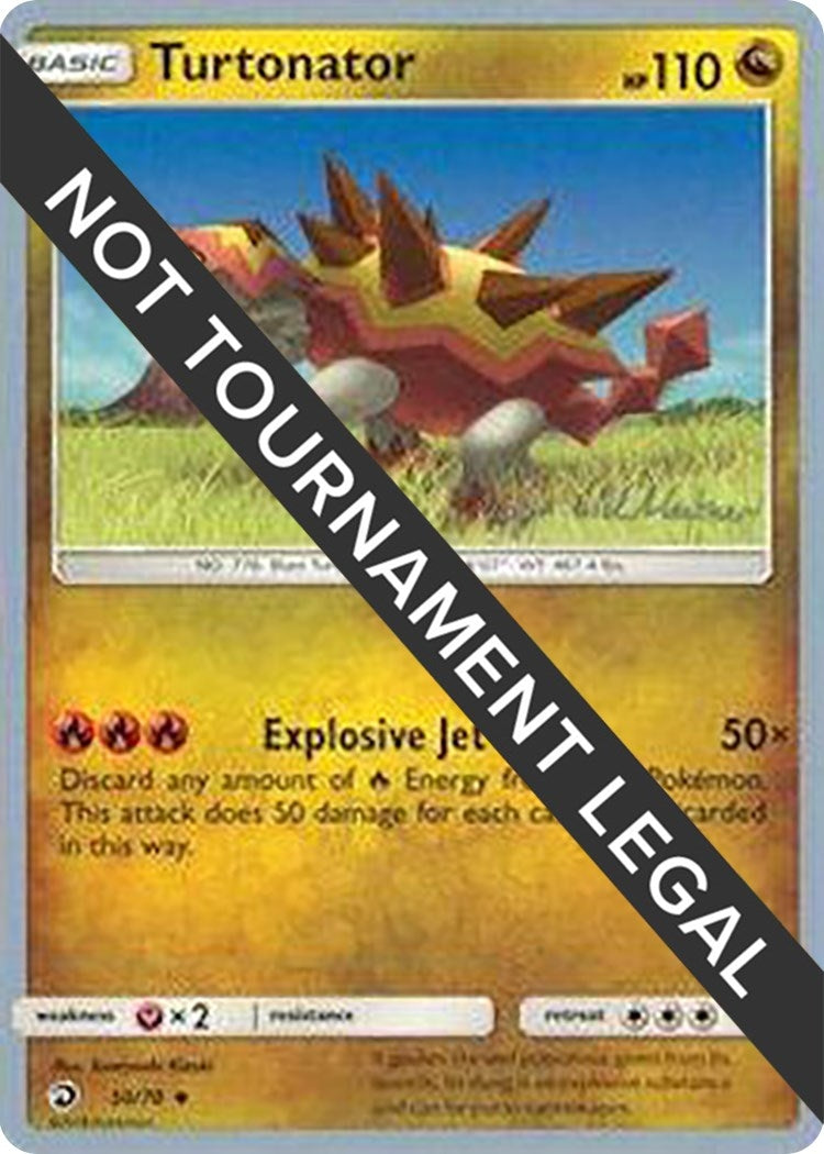 Image for Turtonator - 2019 (Kaya Lichtleitner) (50/70) (WCD) - Pokemon
