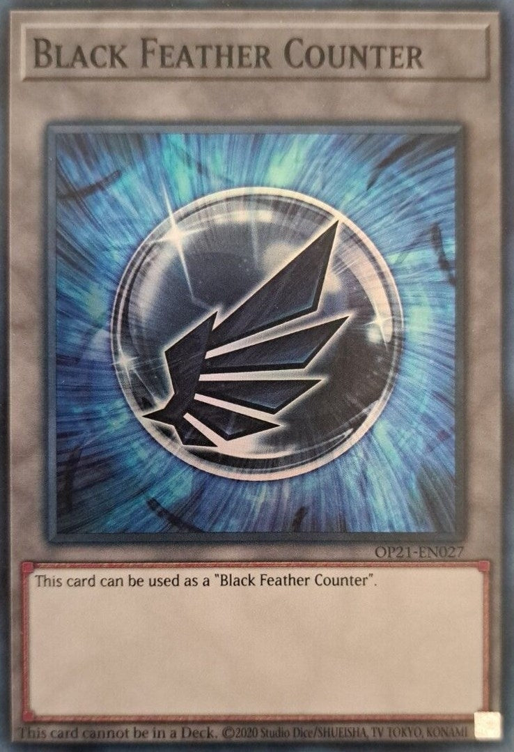 Image for Black Feather Counter (OP21-EN027) (OP21) - YuGiOh