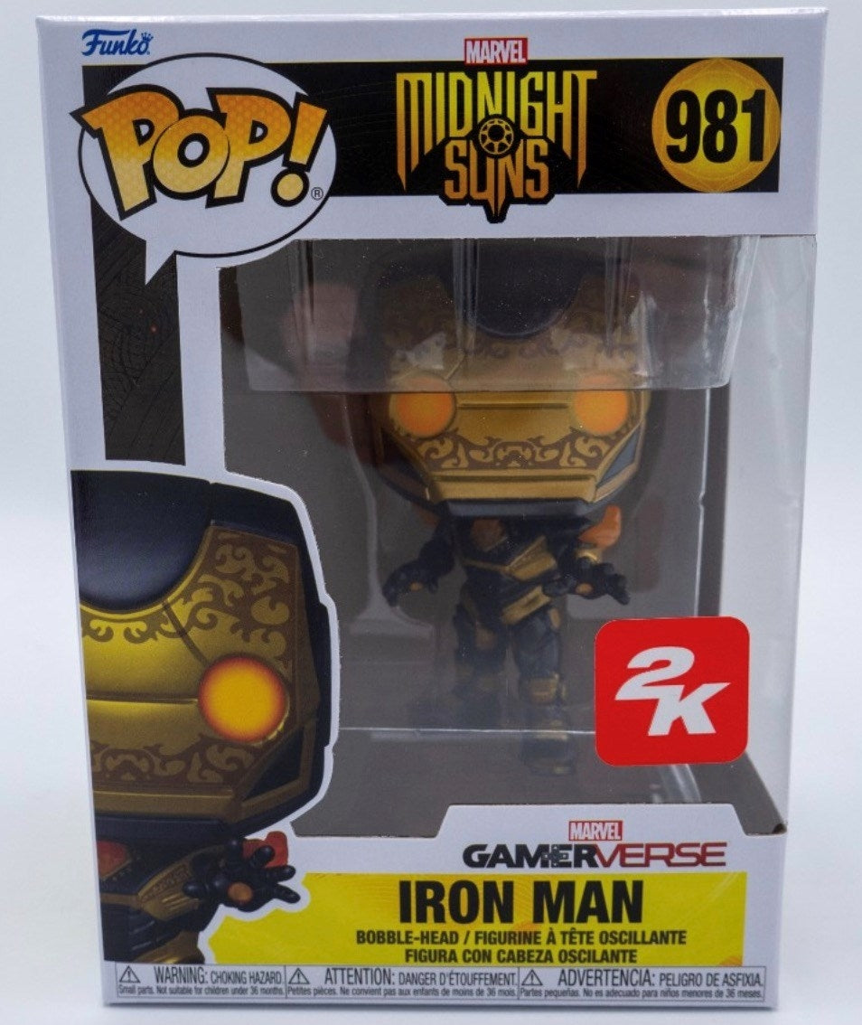 Image for Marvel Midnight Suns Gamerverse! Iron Man (Bobble-Head) (GameStop Exclusive) - Funko