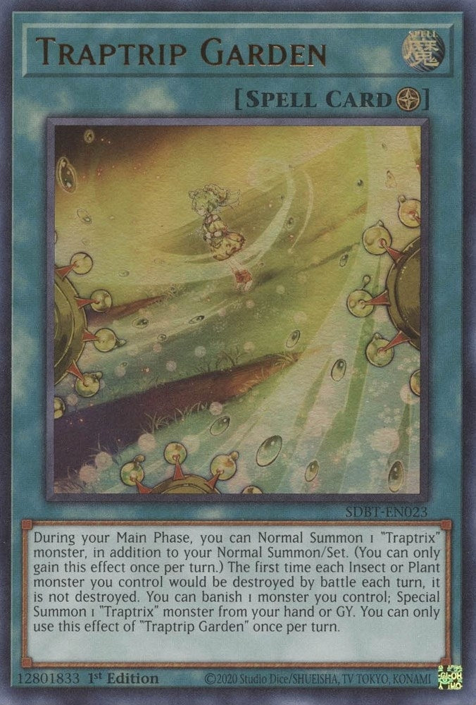 Image for Traptrip Garden (SDBT-EN023) (SDBT) - YuGiOh