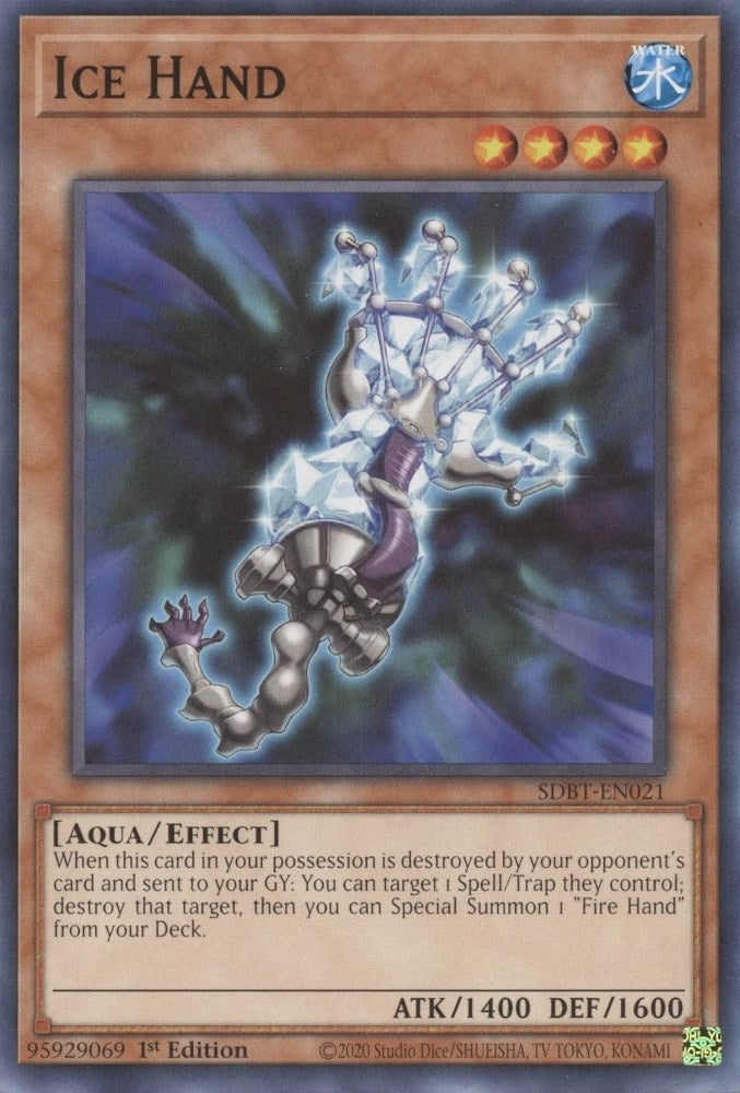 Image for Ice Hand (SDBT-EN021) (SDBT) - YuGiOh