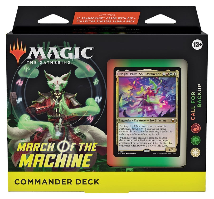 Image for March of the Machine Commander Deck - Call For Backup - Magic: The Gathering