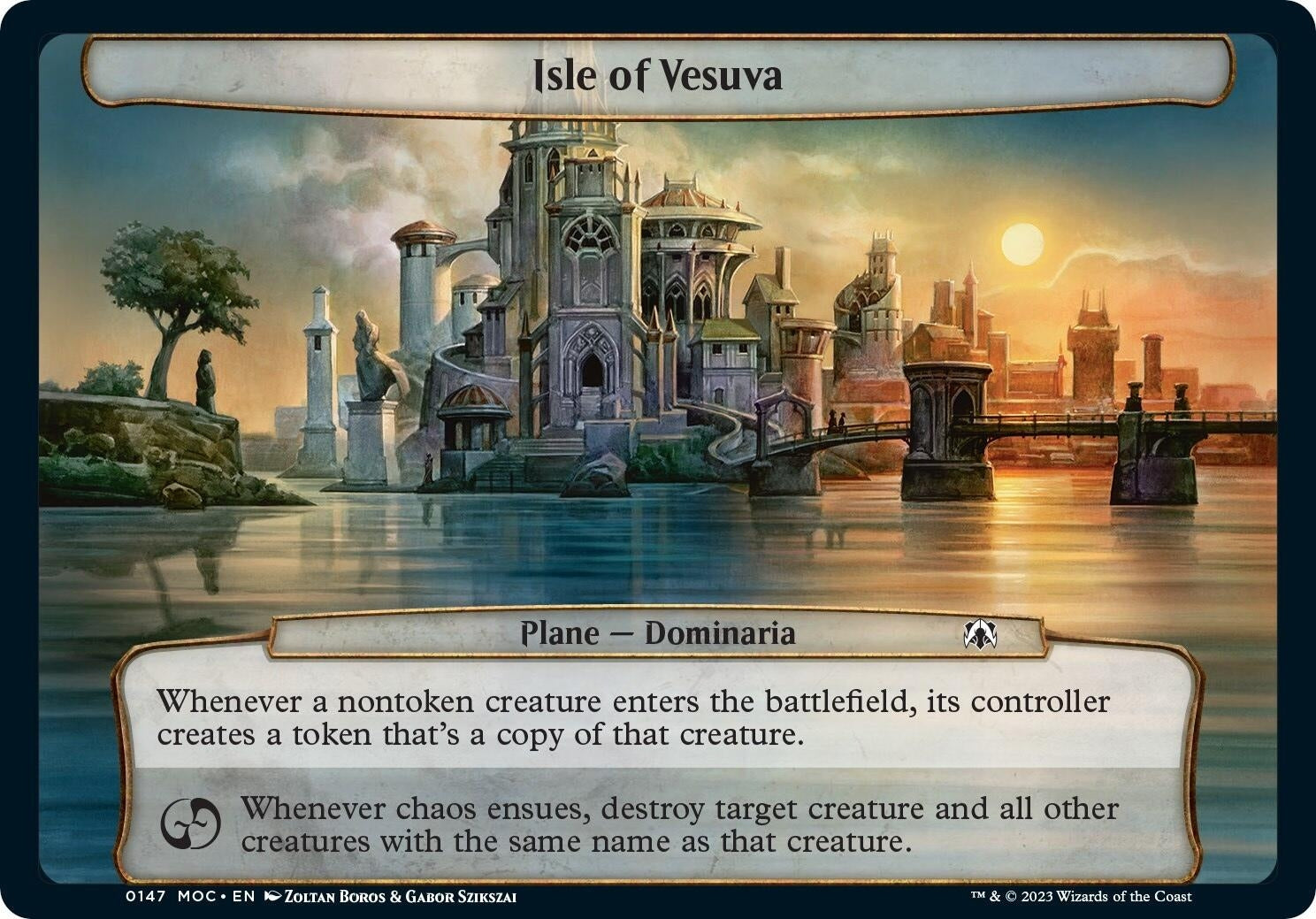 Image for Isle of Vesuva (147) (March of the Machine) - Magic: The Gathering