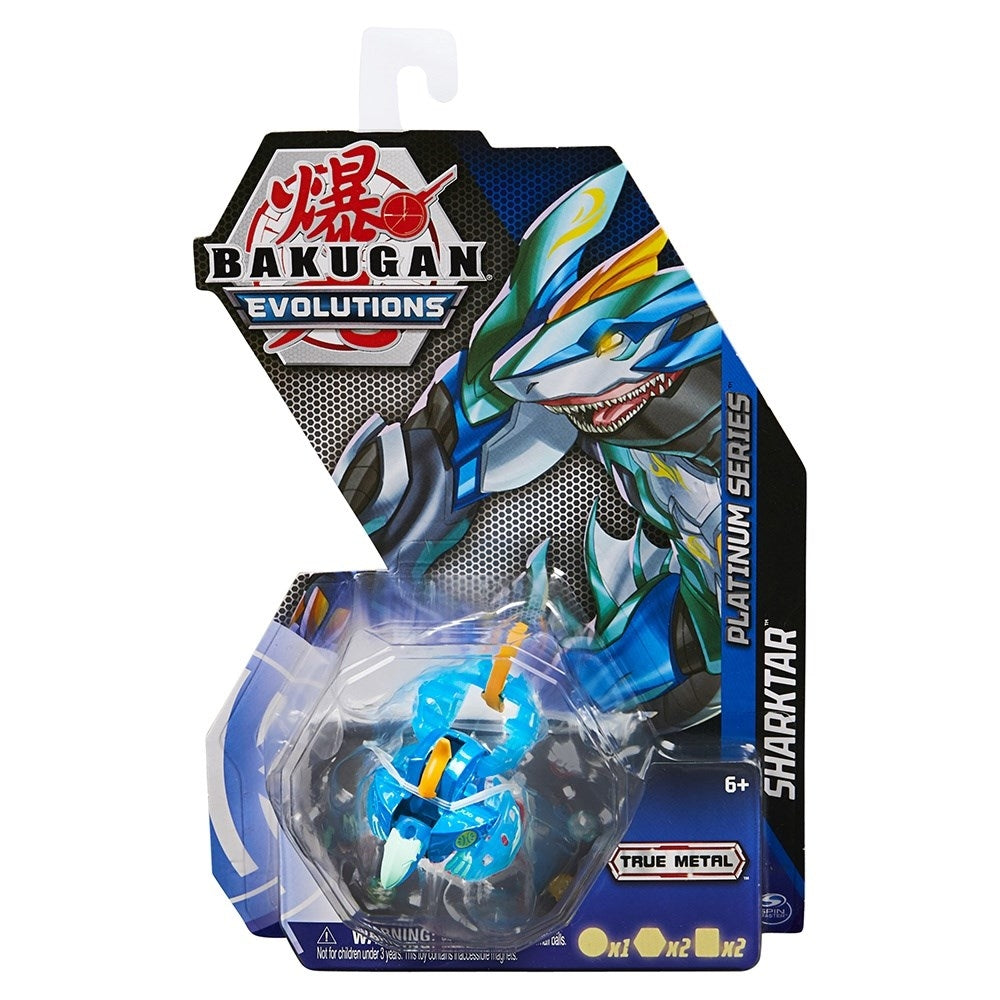 Image for Platinum Series Bakugan Single Pack - Aquos Sharktar - Bakugan TCG