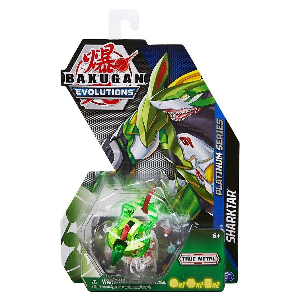 Image for Platinum Series Bakugan Single Pack - Ventus Sharktar - Bakugan TCG
