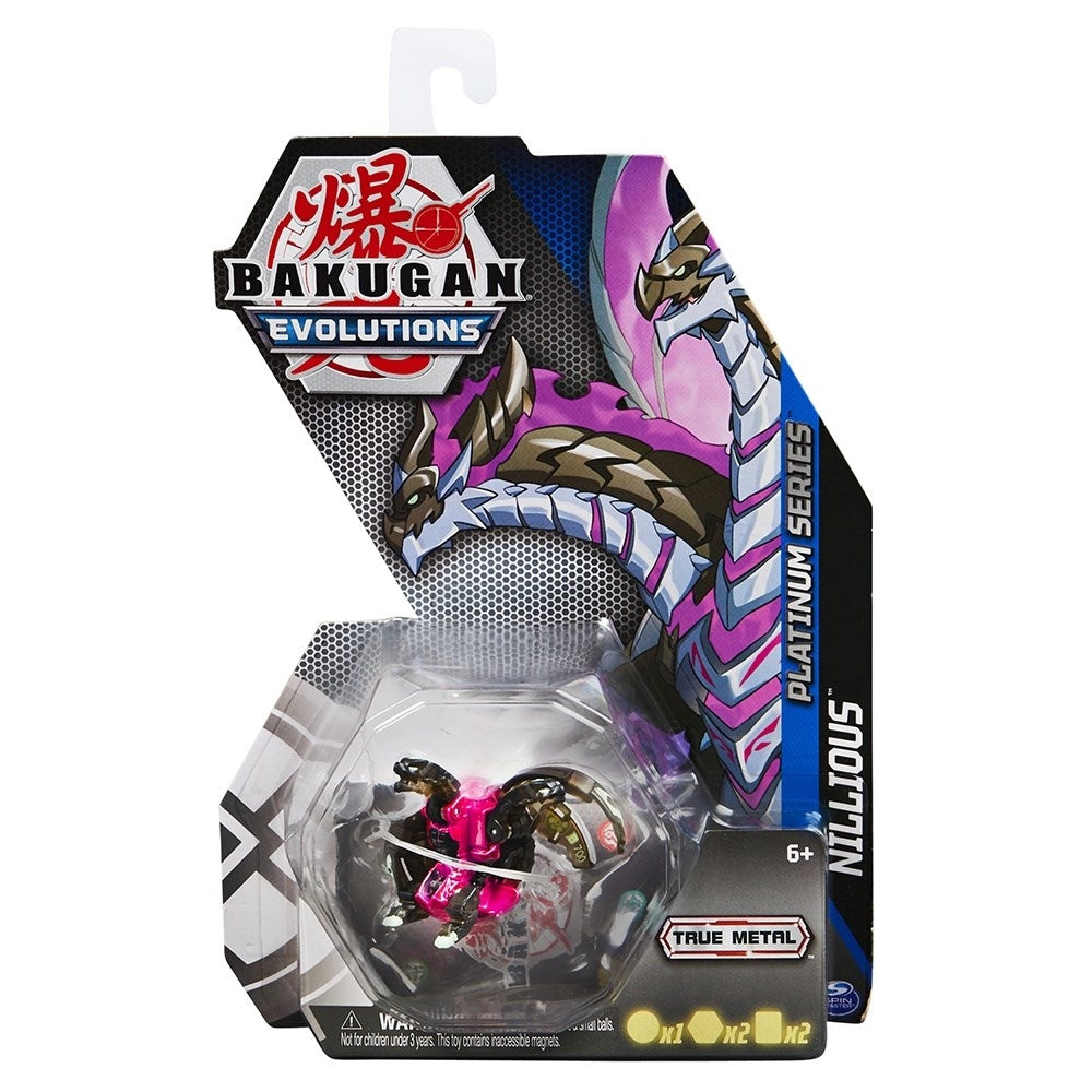 Image for Platinum Series Bakugan Single Pack - Darkus Nillious - Bakugan TCG