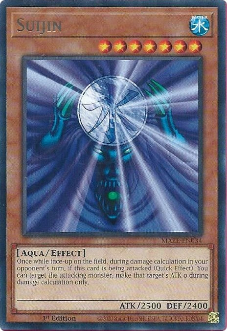 Image for Suijin (MAZE-EN034) (MAZE) - YuGiOh