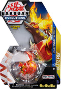 Image for Platinum Series Bakugan Single Pack - Elemental Pyrus Platinum Blitz Fox - Bakugan TCG