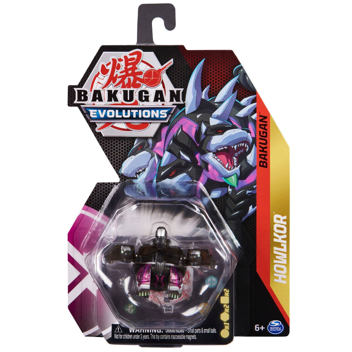 Image for Core Bakugan Single Pack - Elemental Darkus Howlkor - Bakugan TCG