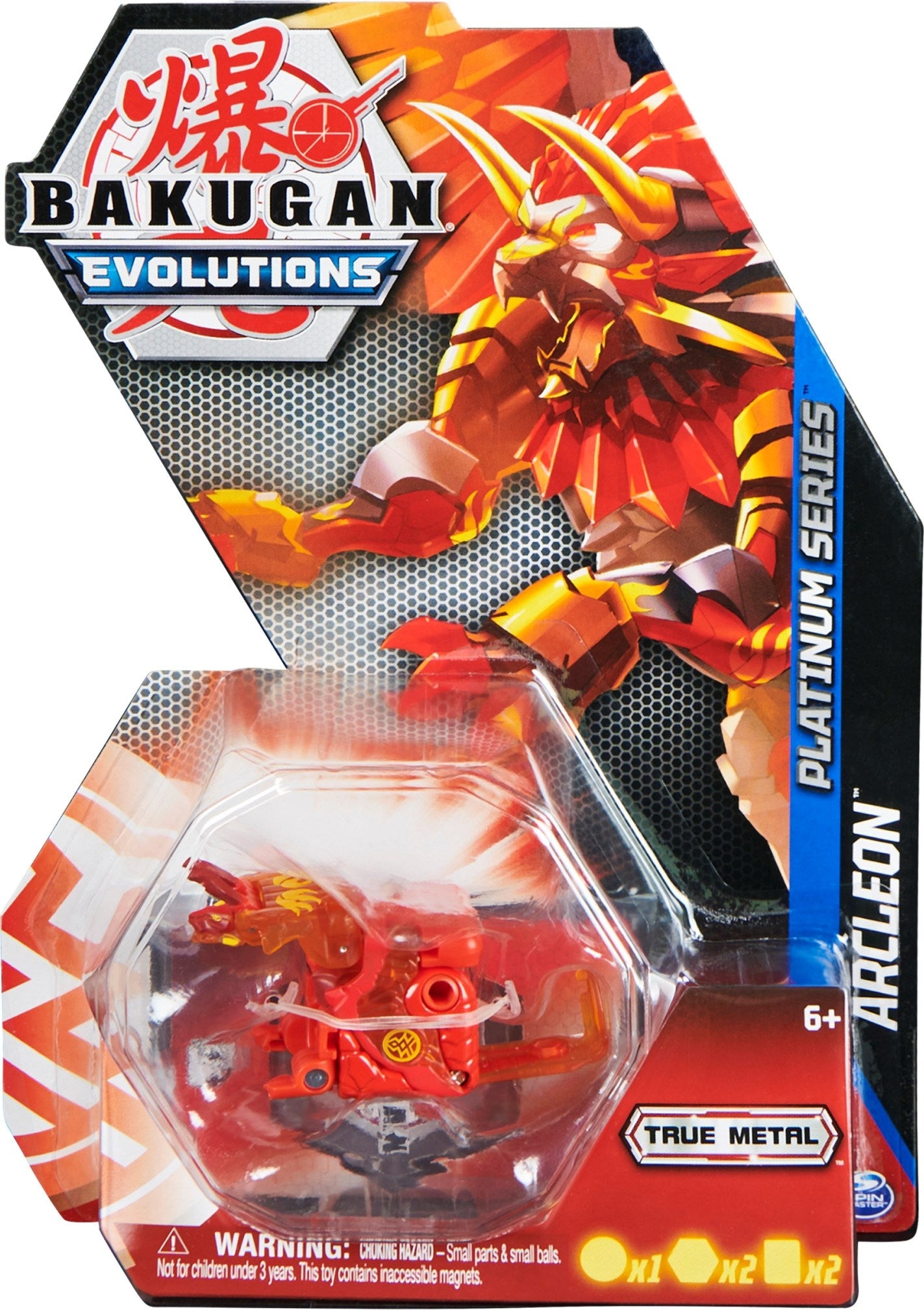 Image for Platinum Series Bakugan Single Pack - Pyrus Platinum Arcleon - Bakugan TCG