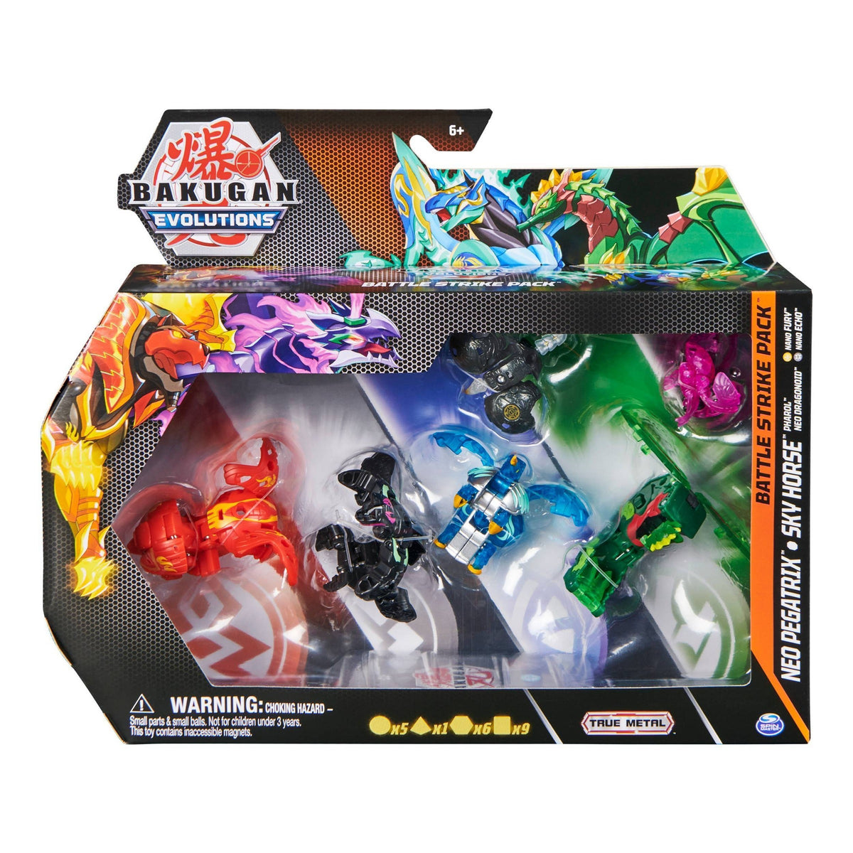 Image for Bakugan Battle Strike Pack - Aquos Neo Pegatrix Ventus Sky Horse - Bakugan TCG