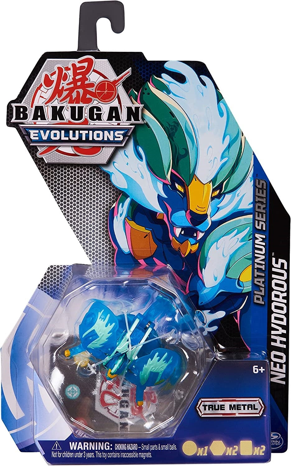 Image for Platinum Series Bakugan Single Pack - Aquos Platinum Neo Hydorous - Bakugan TCG