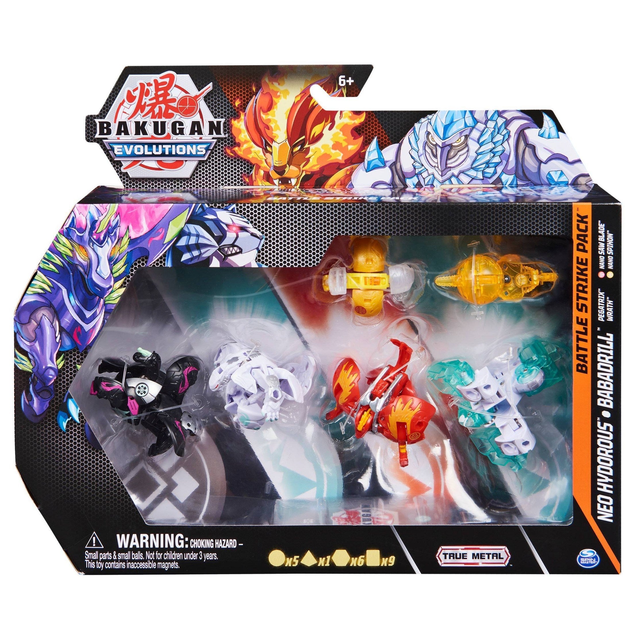 Image for Bakugan Battle Strike Pack - Pyrus Neo Hydorous Haos Babadrill - Bakugan TCG