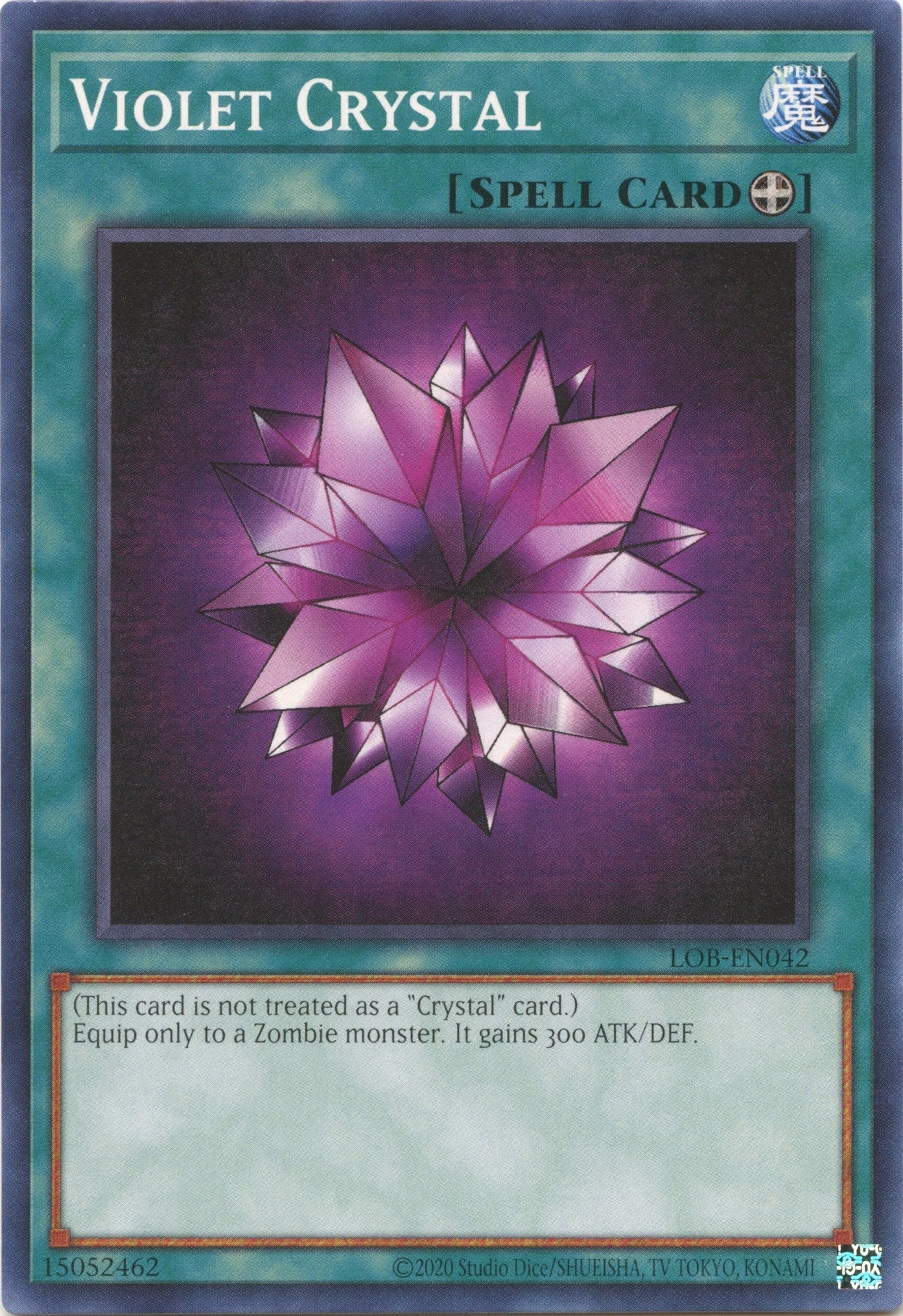 Image for Violet Crystal (LOB-EN042) (LOB-EN) - YuGiOh