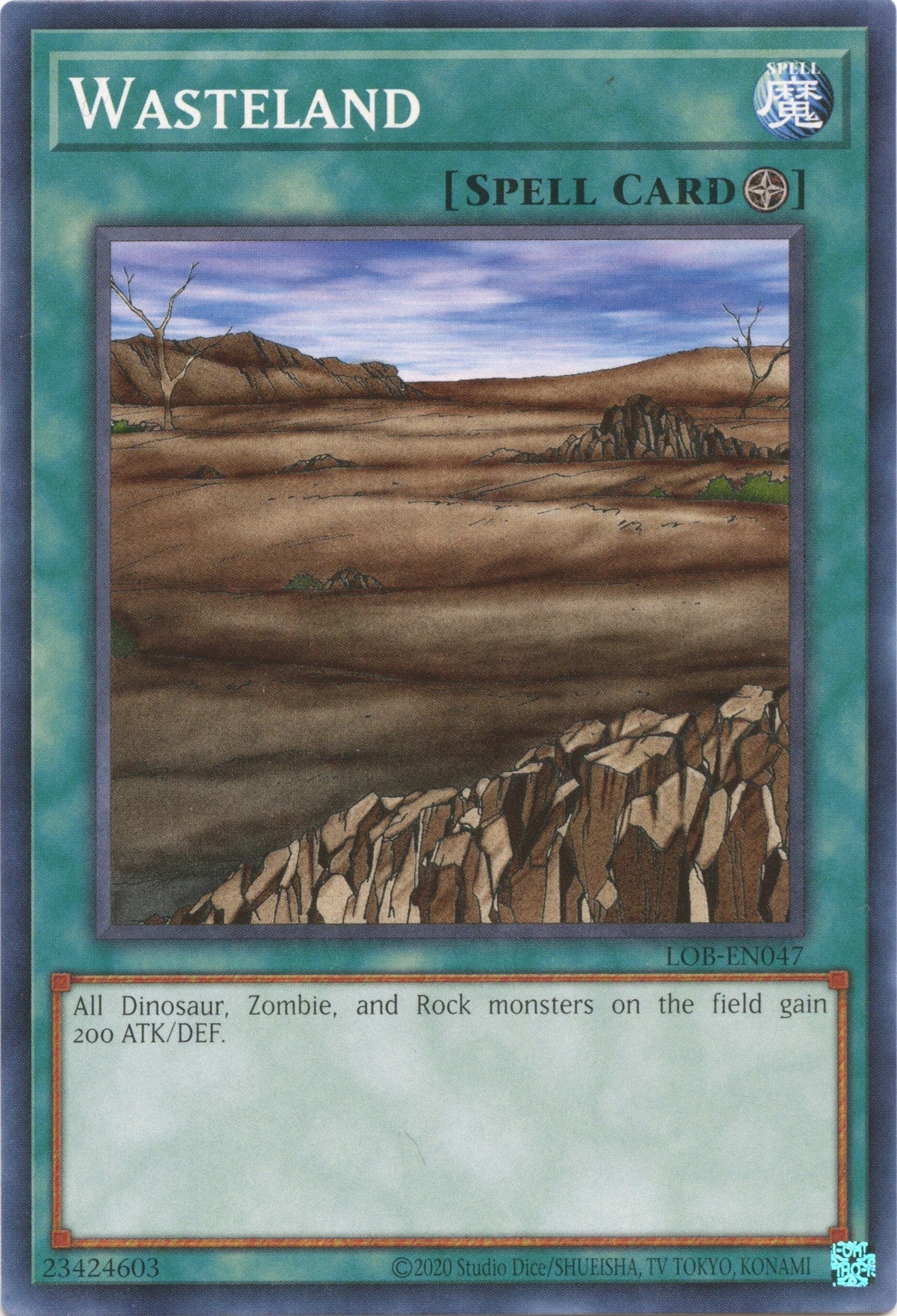 Image for Wasteland (LOB-EN047) (LOB-EN) - YuGiOh
