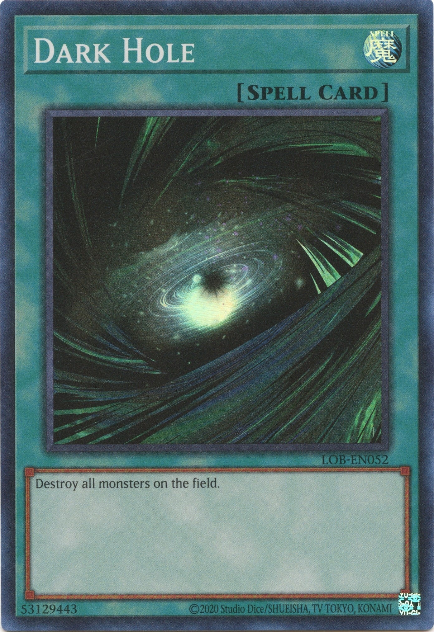 Image for Dark Hole (LOB-EN052) (LOB-EN) - YuGiOh