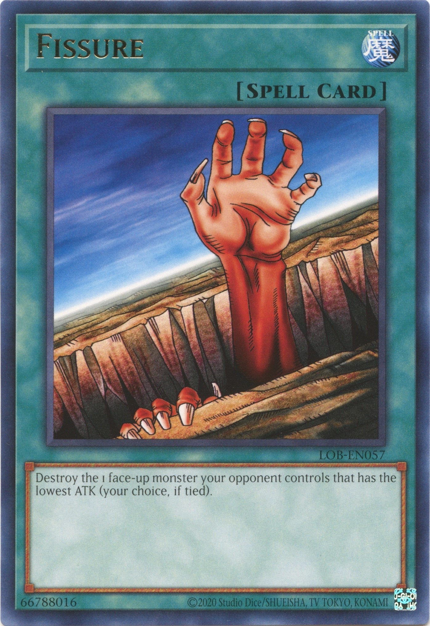 Image for Fissure (LOB-EN057) (LOB-EN) - YuGiOh