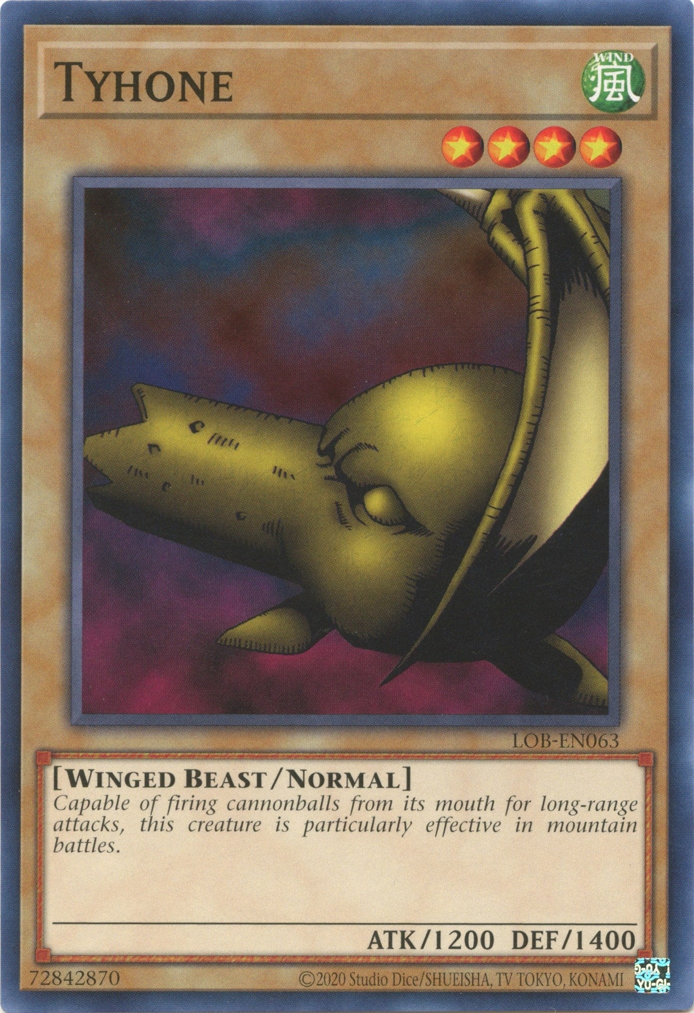 Image for Tyhone (LOB-EN063) (Legend of Blue Eyes White Dragon (25th Anniversary Edition)) - YuGiOh