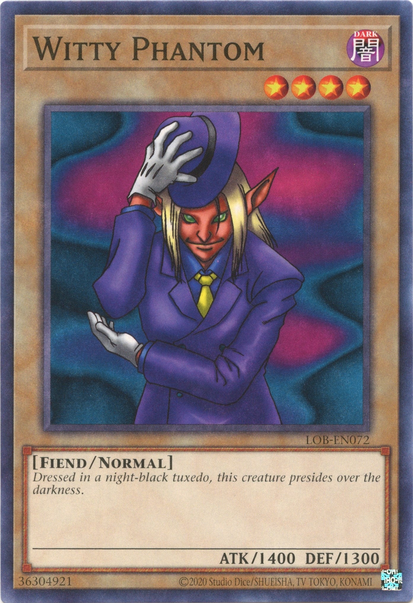 Image for Witty Phantom (LOB-EN072) (LOB-EN) - YuGiOh