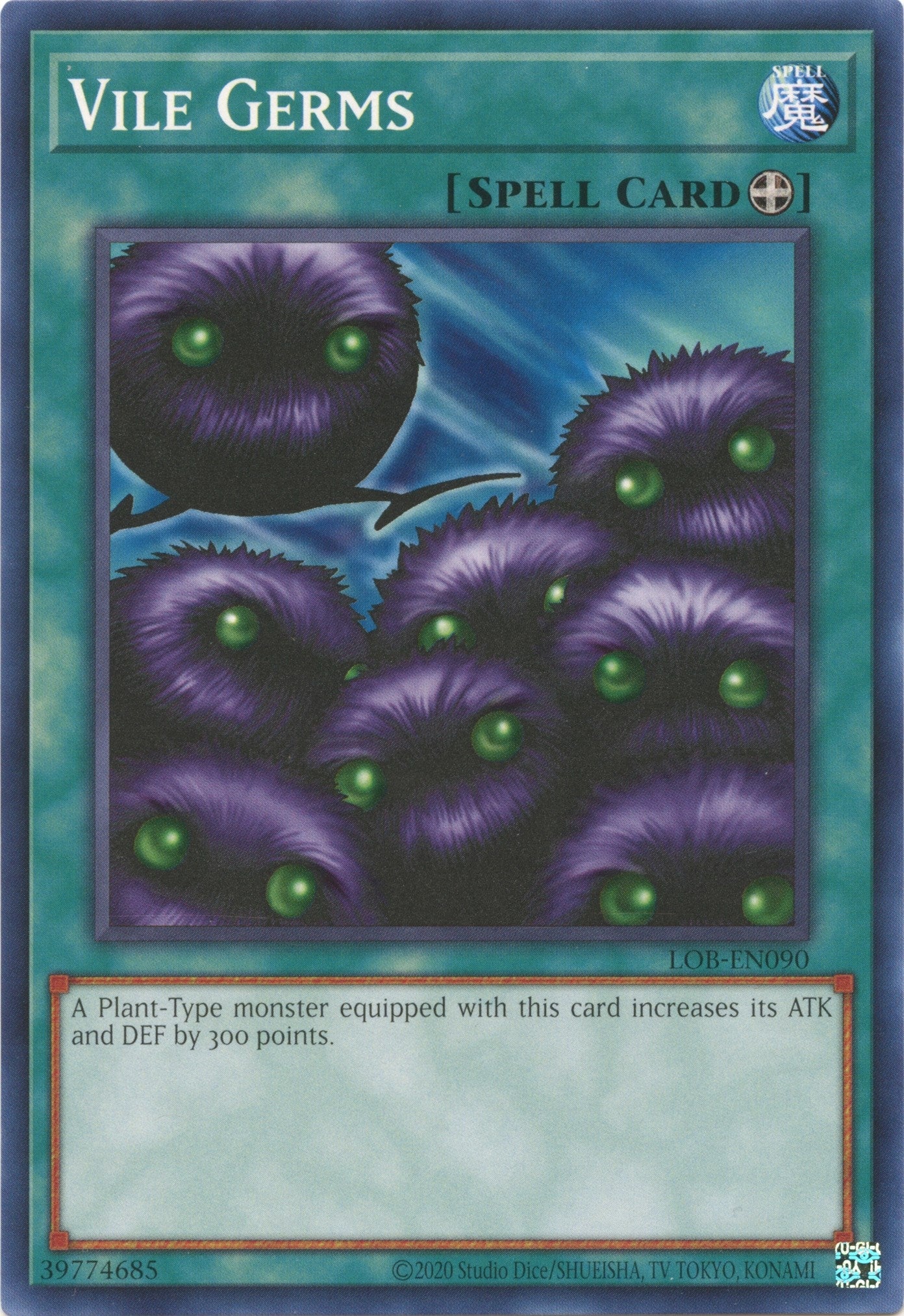 Image for Vile Germs (LOB-EN090) (LOB-EN) - YuGiOh