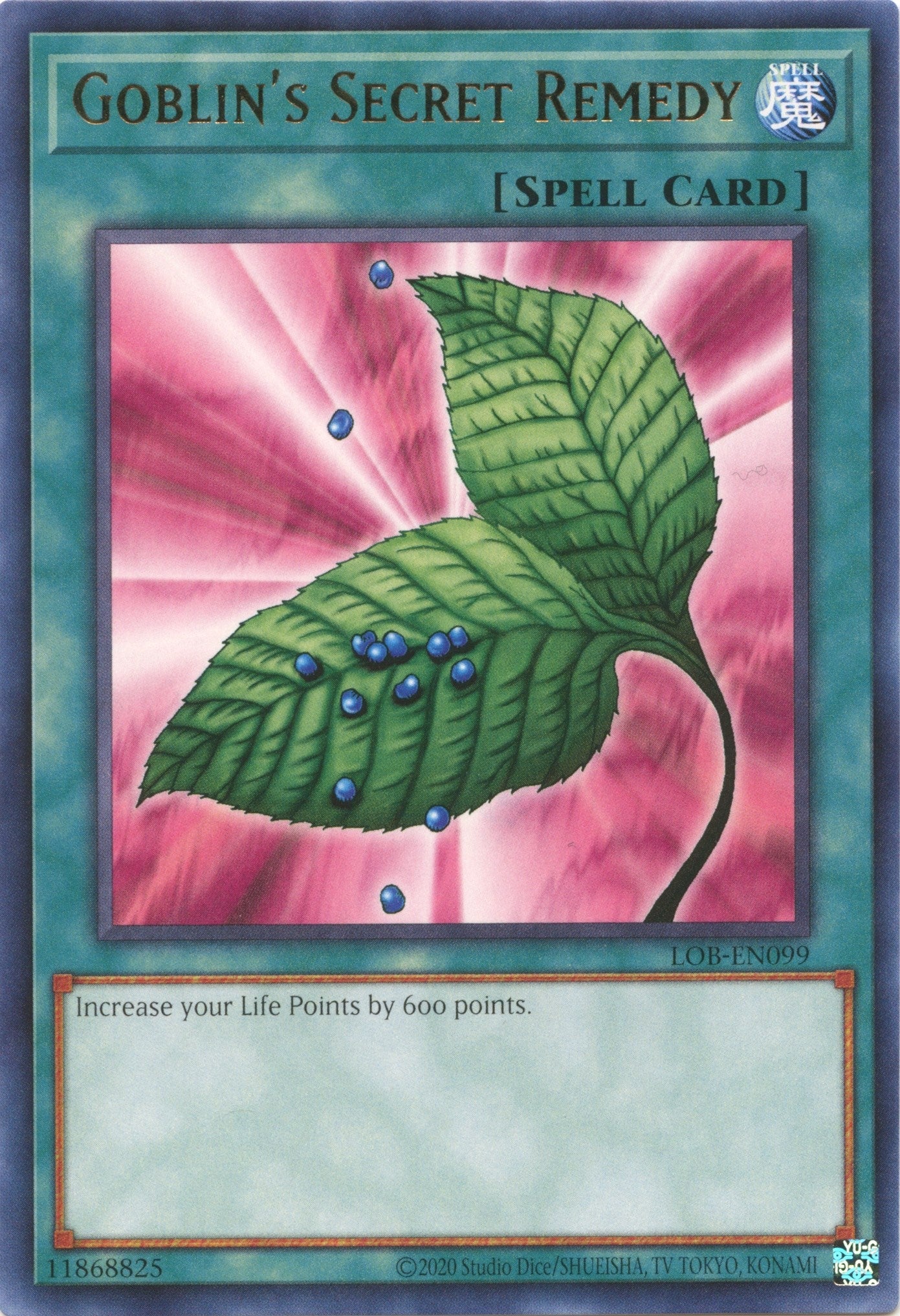 Image for Goblin's Secret Remedy (LOB-EN099) (LOB-EN) - YuGiOh