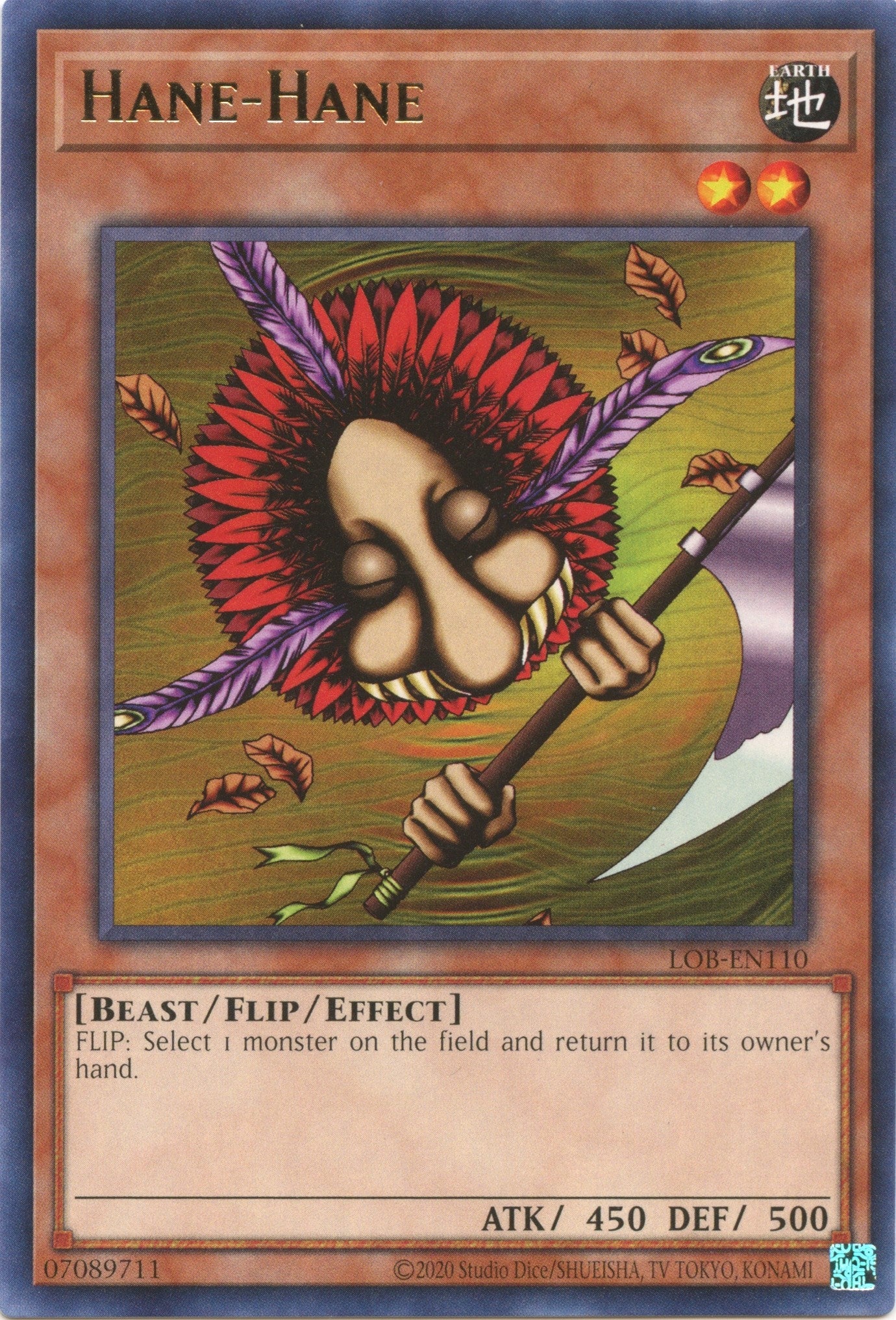 Image for Hane-Hane (LOB-EN110) (Legend of Blue Eyes White Dragon (25th Anniversary Edition)) - YuGiOh
