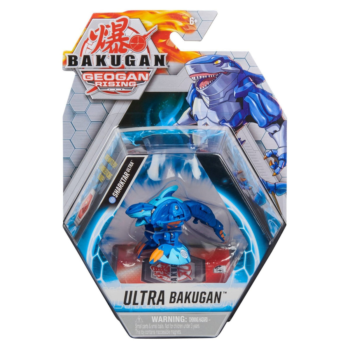 Image for Bakugan Ultra Single Pack - Aquos Sharktar Ultra - Bakugan TCG