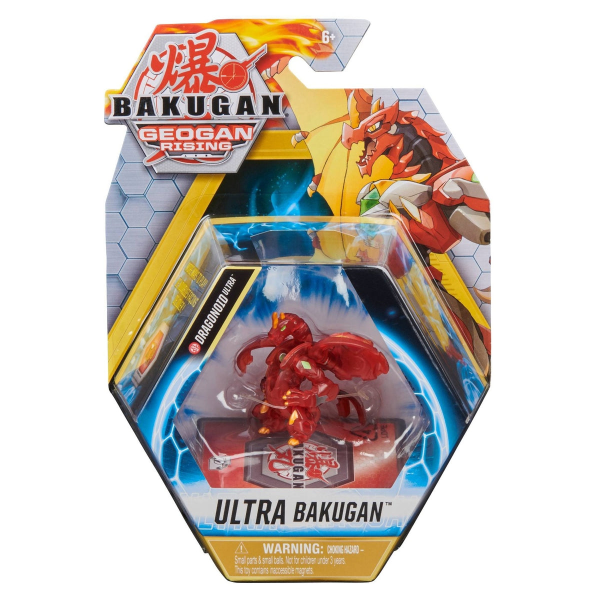 Image for Bakugan Ultra Single Pack - Pyrus Elemental Dragonoid Ultra - Bakugan TCG