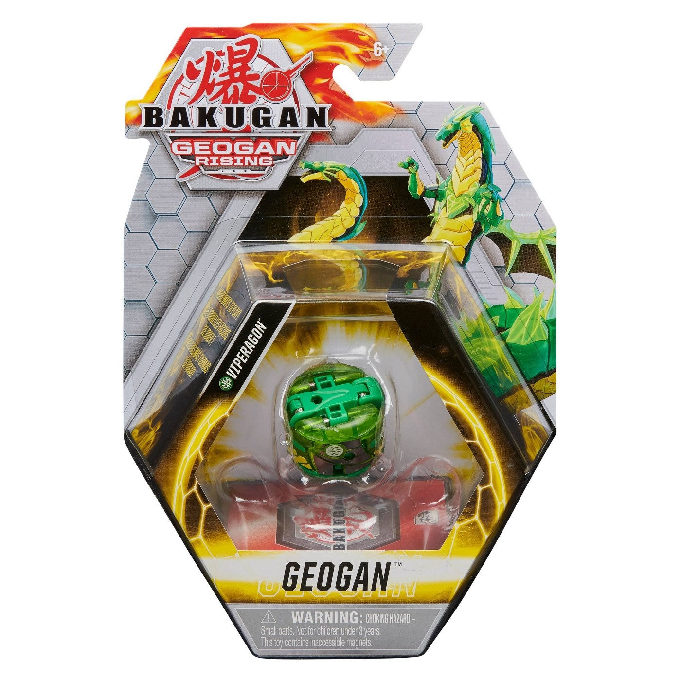Image for Bakugan Geogan Single Pack - Ventus Viperagon - Bakugan TCG