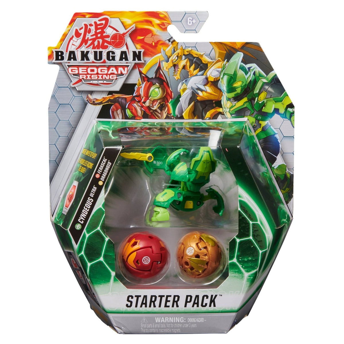 Image for Bakugan Starter 3-Pack - Ventus Cyndeous Ultra - Bakugan TCG