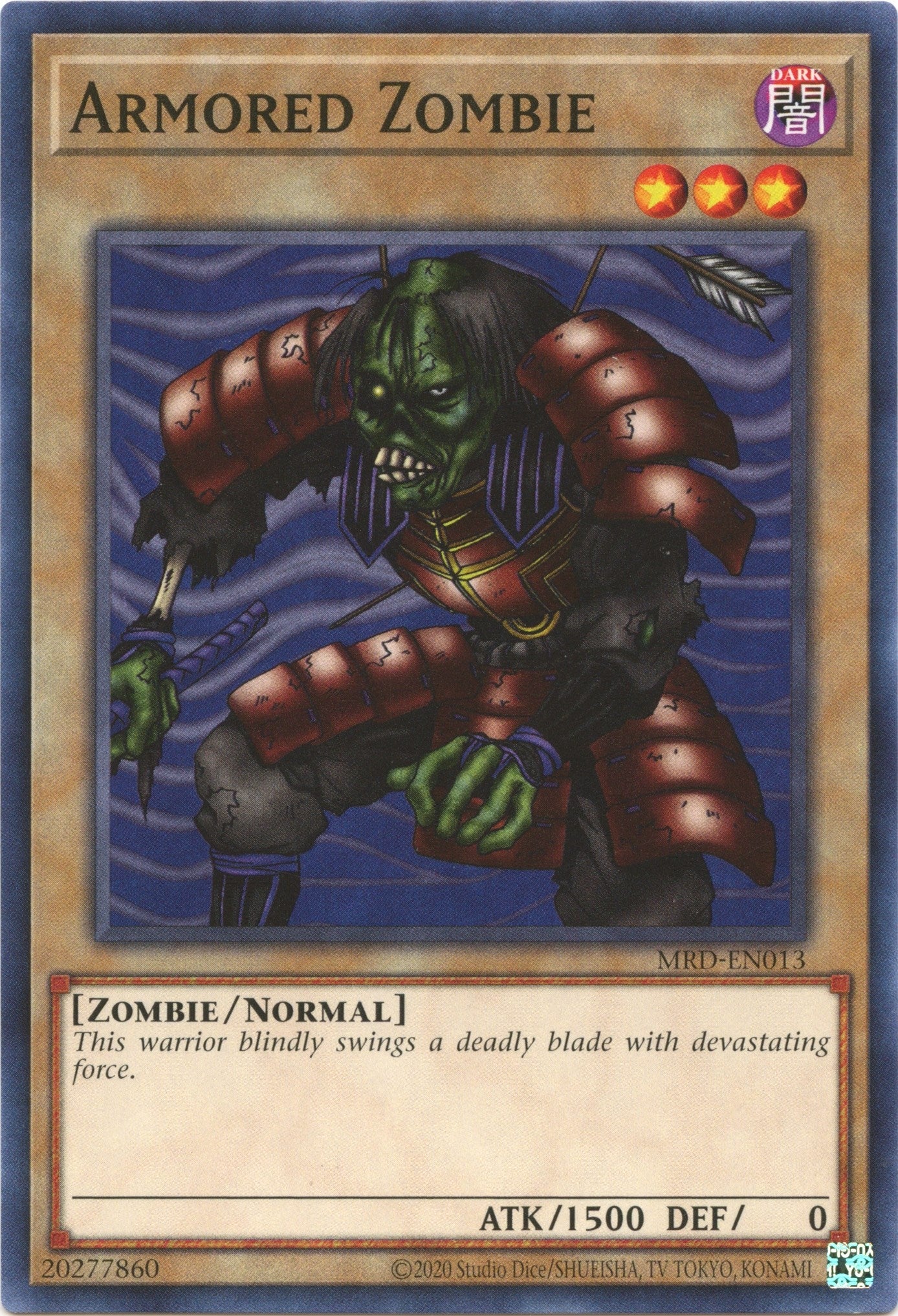 Image for Armored Zombie (MRD-EN013) (MRD-EN) - YuGiOh