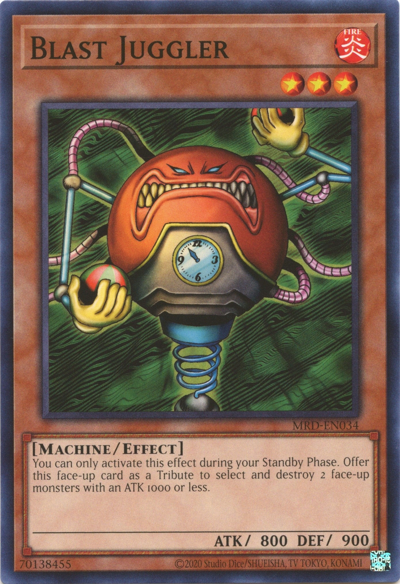 Image for Blast Juggler (MRD-EN034) (Metal Raiders (25th Anniversary Edition)) - YuGiOh