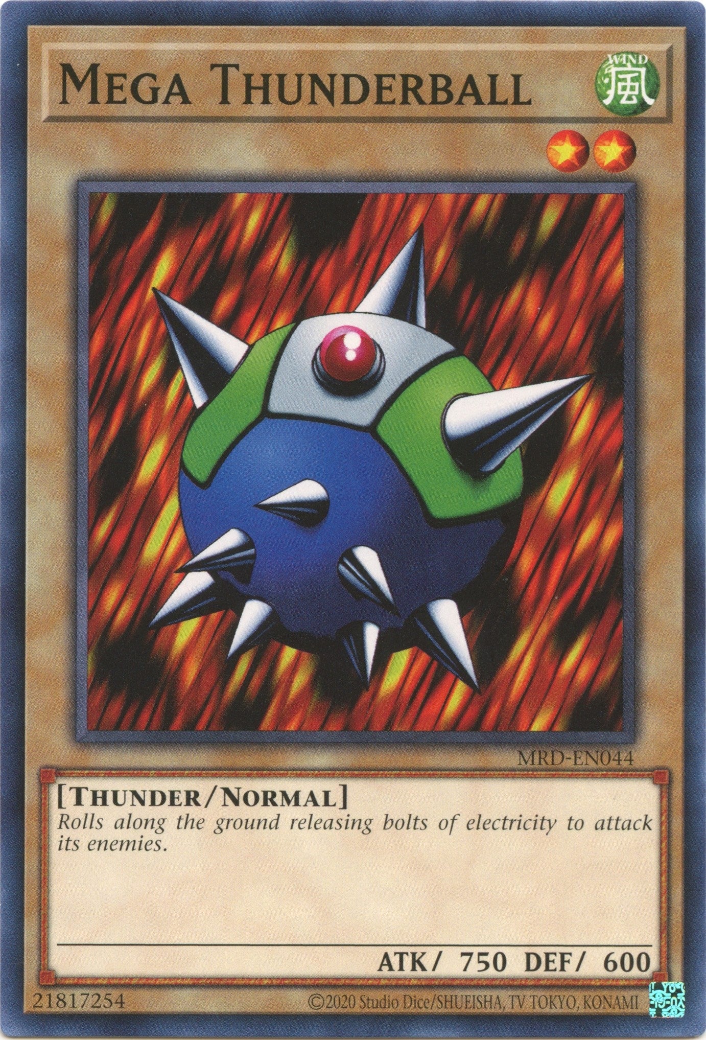 Image for Mega Thunderball (MRD-EN044) (Metal Raiders (25th Anniversary Edition)) - YuGiOh