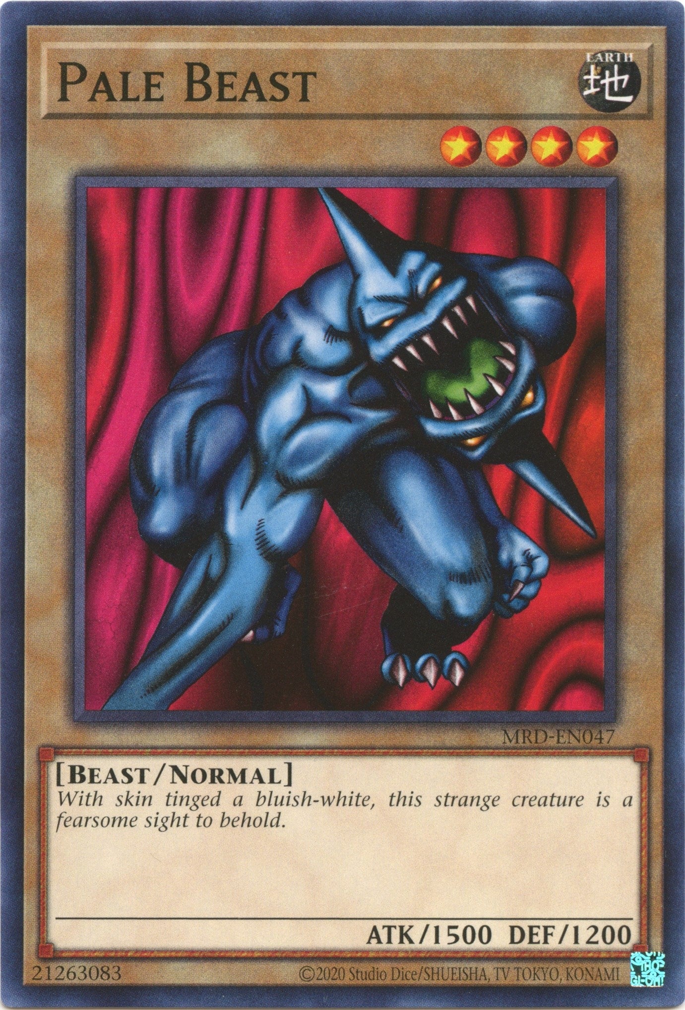 Image for Pale Beast (MRD-EN047) (MRD-EN) - YuGiOh