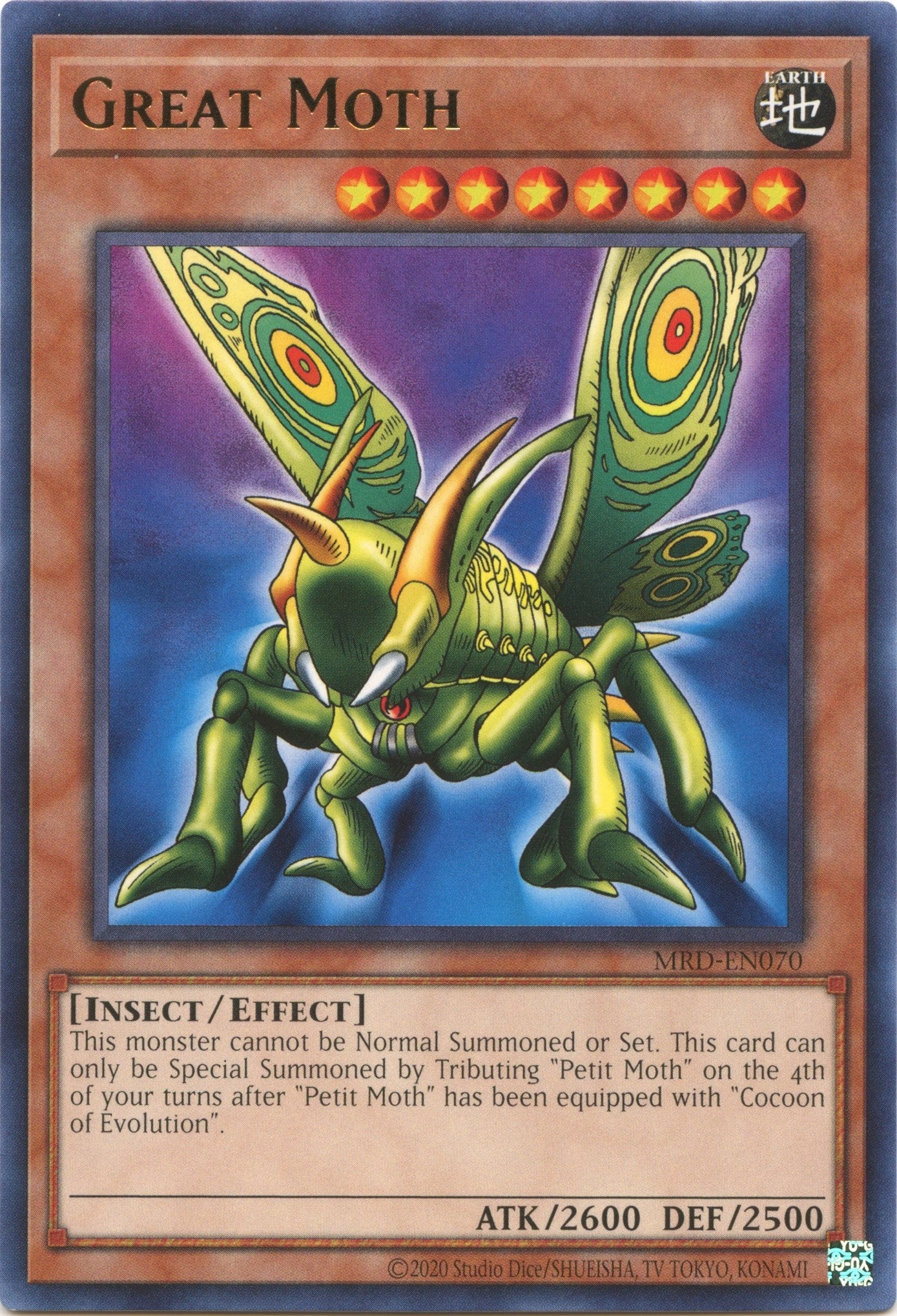 Image for Great Moth (MRD-EN070) (MRD-EN) - YuGiOh