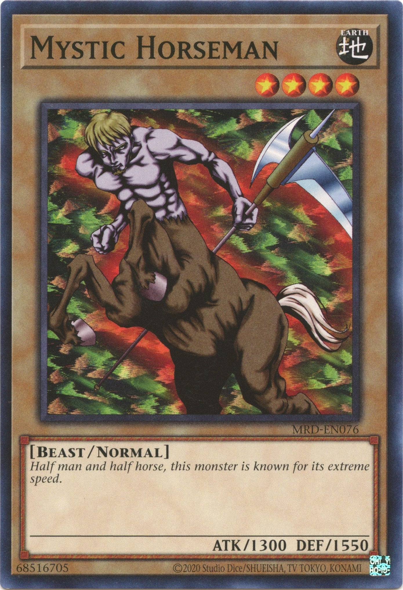 Image for Mystic Horseman (MRD-EN076) (MRD-EN) - YuGiOh