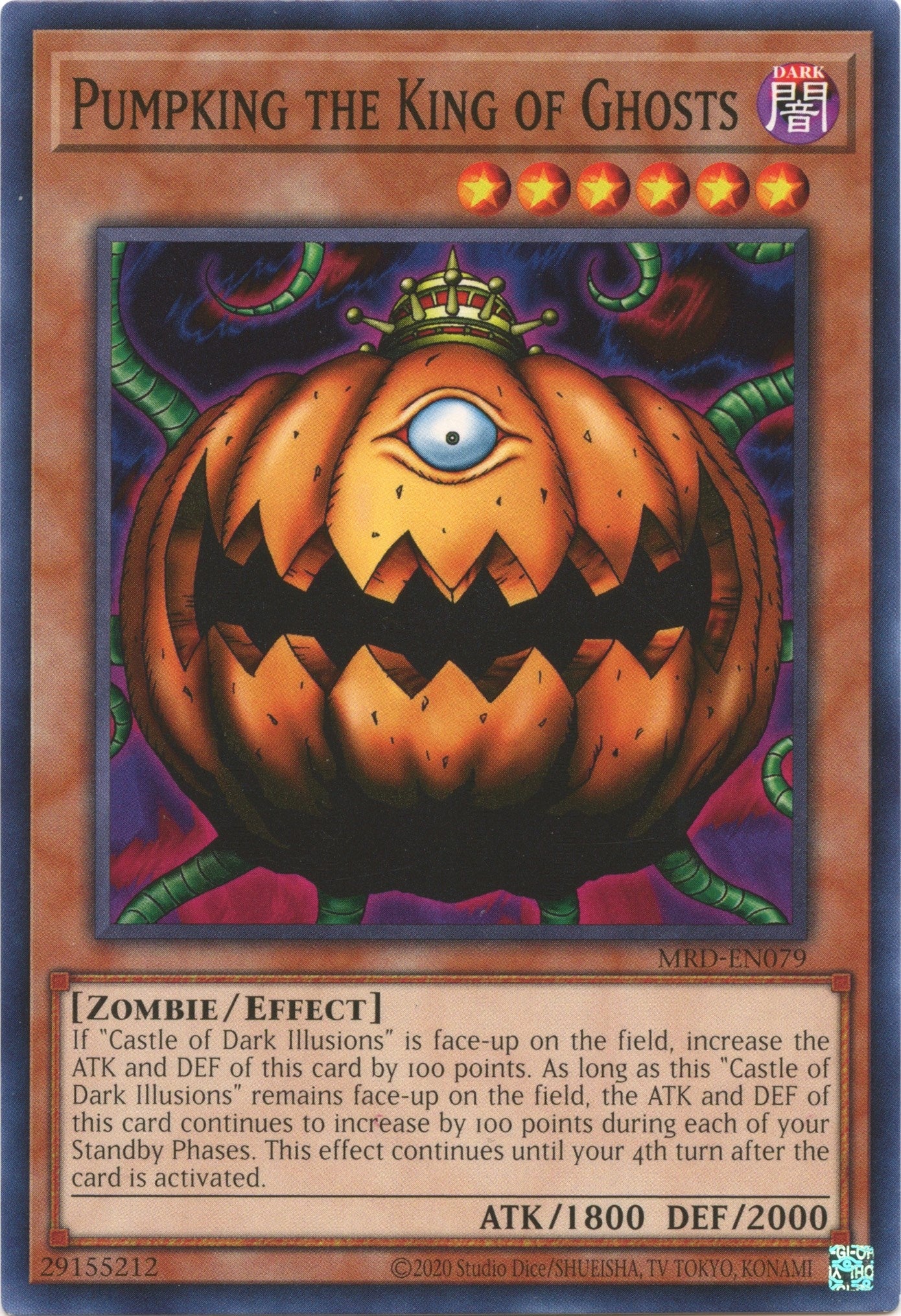 Image for Pumpking the King of Ghosts (MRD-EN079) (MRD-EN) - YuGiOh