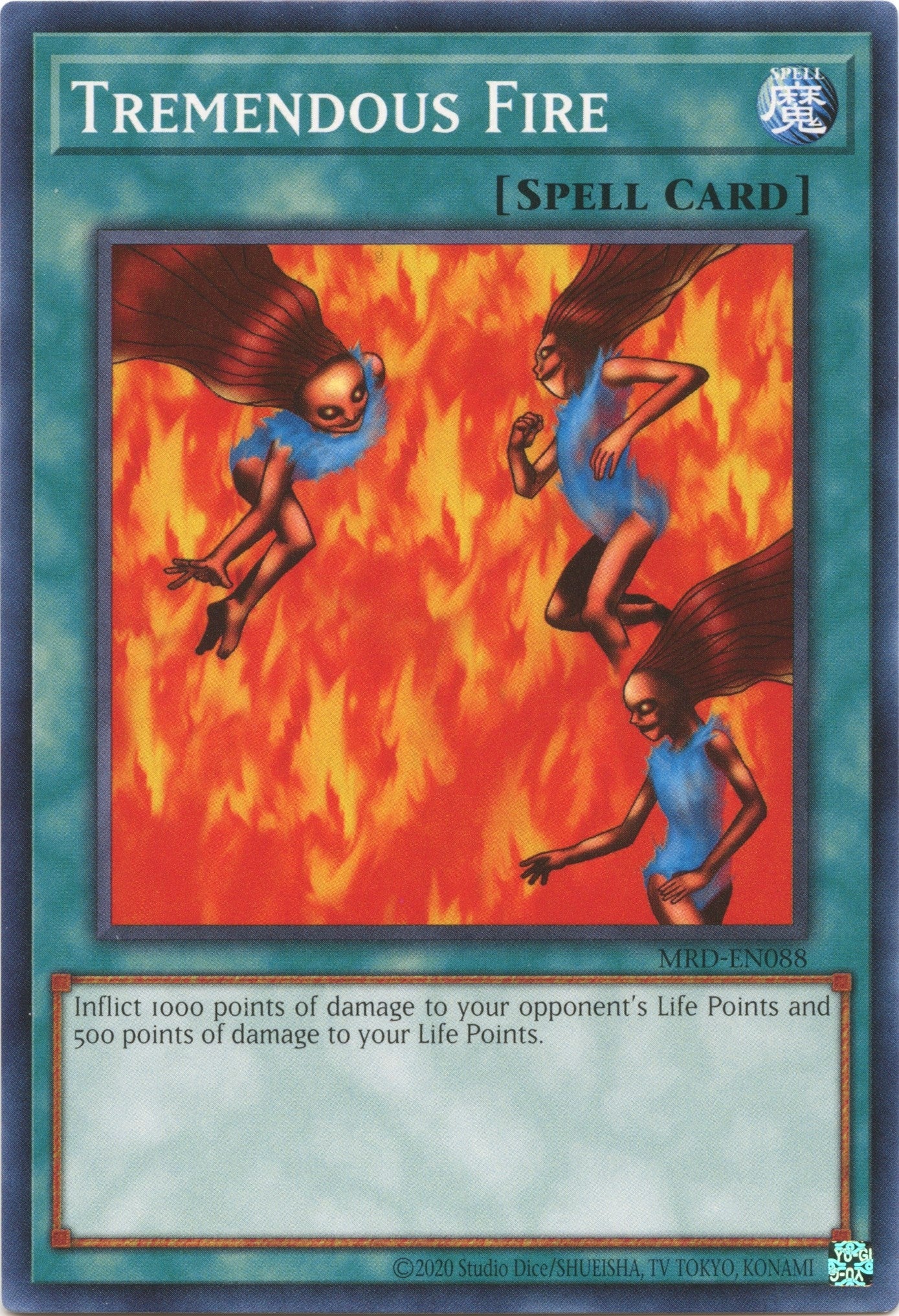Image for Tremendous Fire (MRD-EN088) (Metal Raiders (25th Anniversary Edition)) - YuGiOh