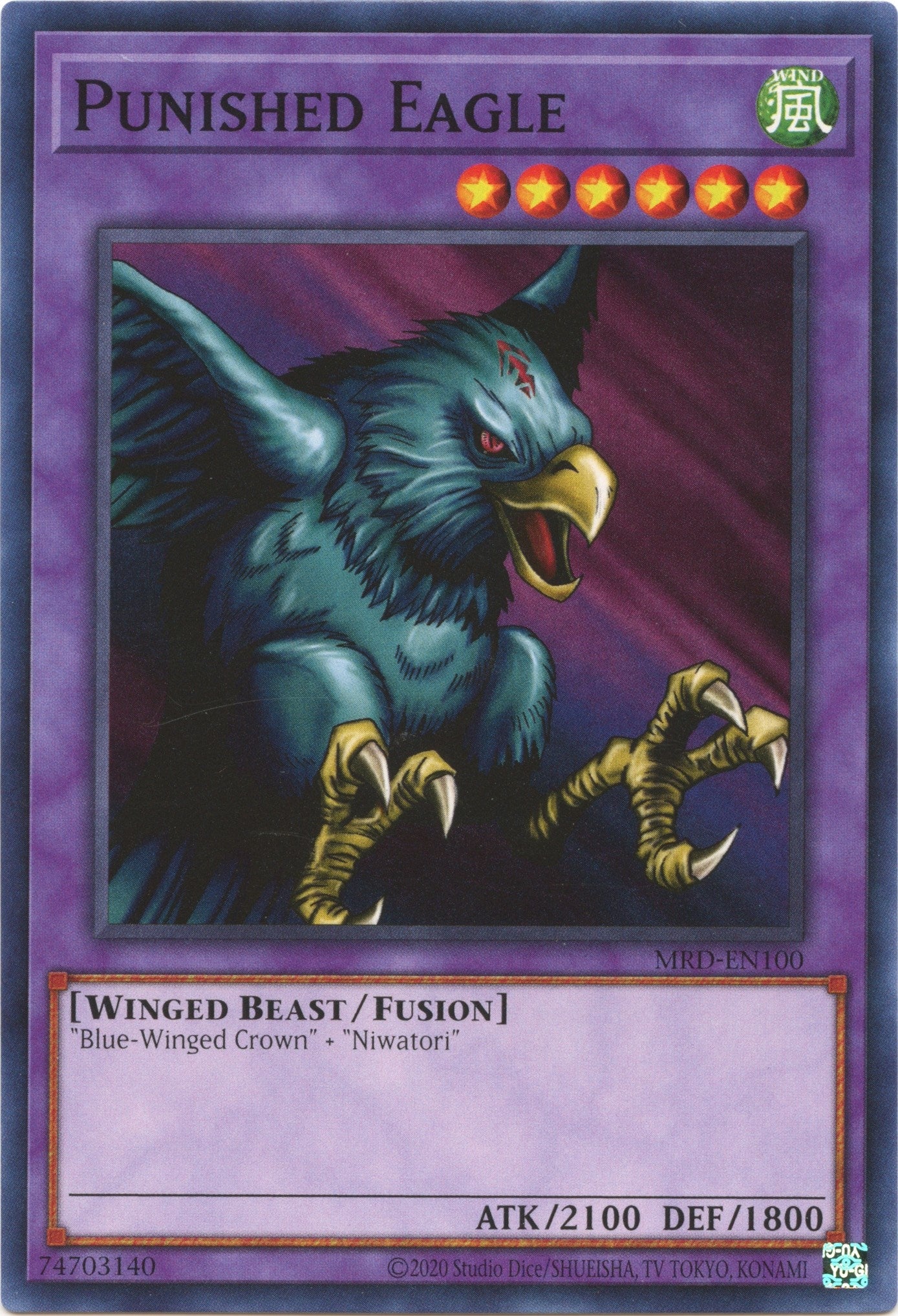 Image for Punished Eagle (MRD-EN100) (MRD-EN) - YuGiOh